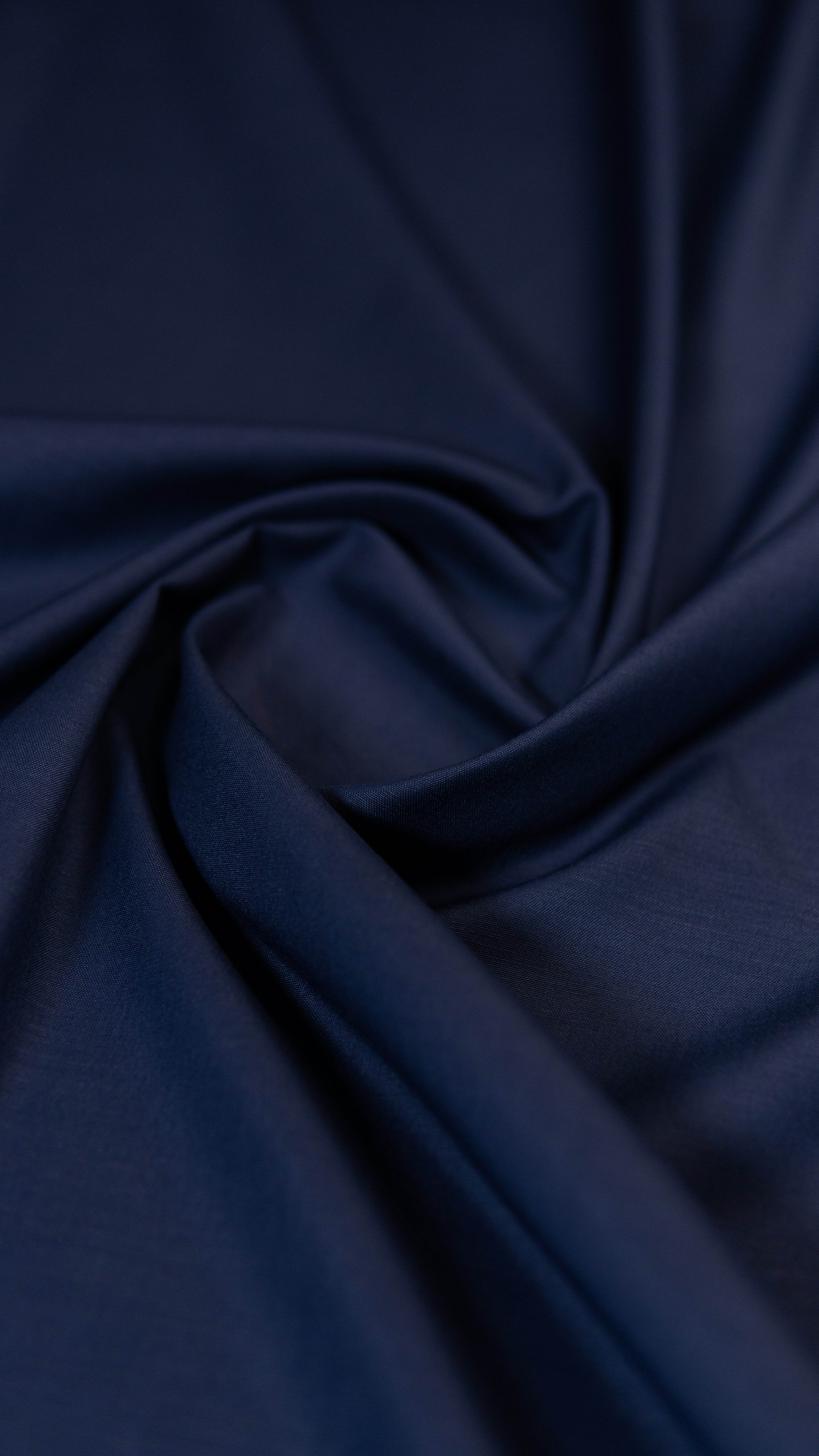Wash and Wear Navy Blue